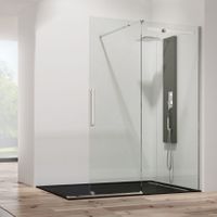 Mampara de ducha en Acero inox dFanton