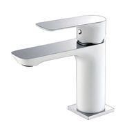 Griferia Cassion Cromo/Blanco de dFanton Griferia Cassion Cromo/Blanco de dFanton